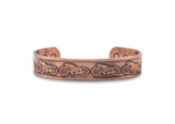 Mens Copper Harley Motorbike Magnetic Bangle