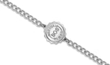 MediSafe by Arabesques Jewels. Waterproof SOS Talisman Bracelet. Stainless Steel. - Medi Safe by Arabesques Jewels 