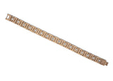 Mens Magnetic Titanium Bracelet in Rose Gold - Medi Safe by Arabesques Jewels 