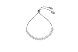 Womens 925 Sterling Silver & CZ Tear Drop Tennis Bracelet in Silver - Medi Safe by Arabesques Jewels 