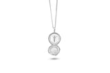 Sterling Silver 925 Medi Safe by Arabesques Medical SOS Talisman Necklace Pendant - Medi Safe by Arabesques Jewels 