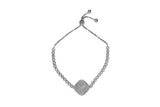 Womens Sterling Silver & CZ Diamond Tennis Bracelet - Medi Safe by Arabesques Jewels 